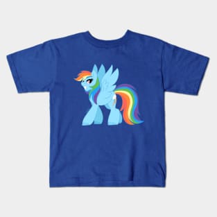 Brave Rainbow Dash Kids T-Shirt